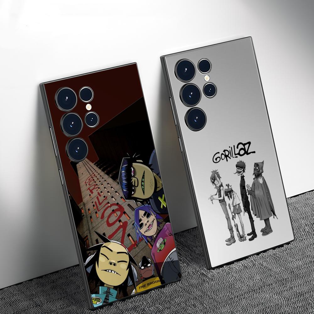 Samsung Galaxy S24 - Coque de téléphone G-Gorillaz 2D, étui