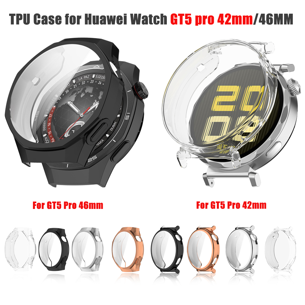 Titan Smartwatch Accessories - Coque de protection d'écran en TPU