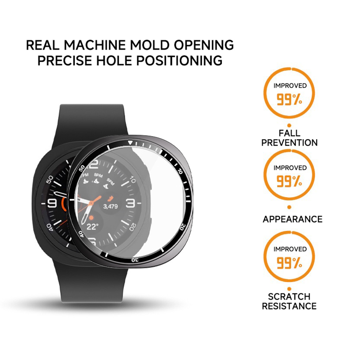 Coque de protection en verre t - Samsung Smartwatch Accessories avis et prix