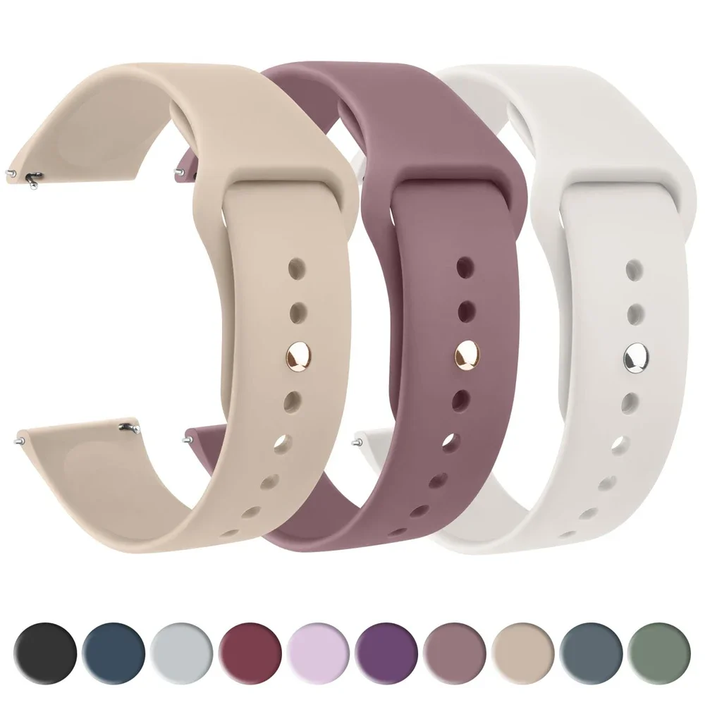 Bracelet en Silicone 18mm pour - Titan Smartwatch Accessories avis et prix