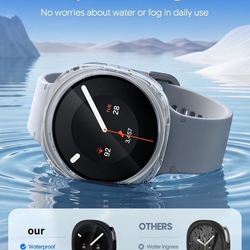 Verre trempé + étui pour Samsu - Samsung Smartwatch Accessories avis et prix
