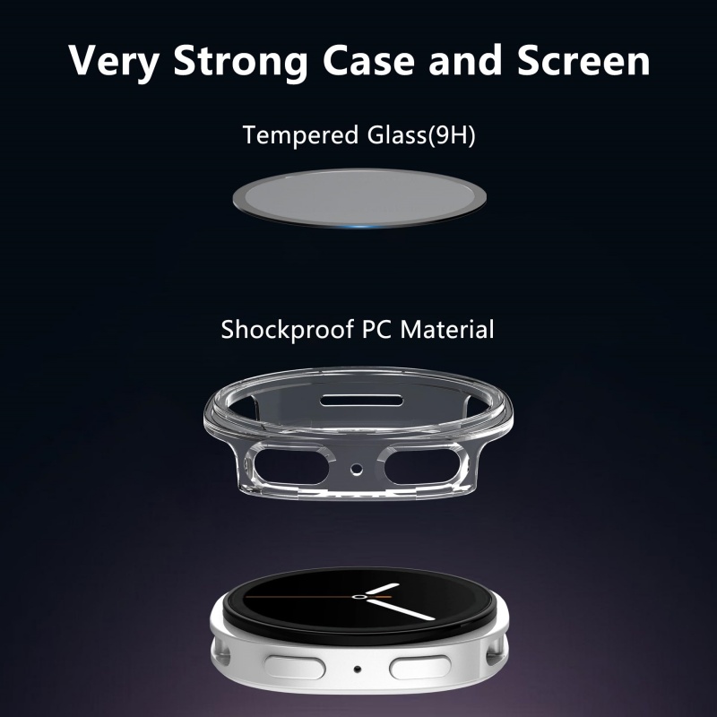 Verre trempé + étui pour Samsu - Samsung Smartwatch Accessories avis et prix